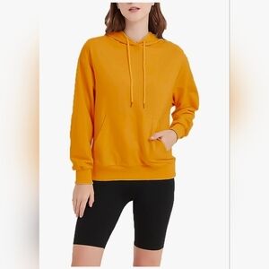 Amazon | Gold Lightweight Hoodie Size Large